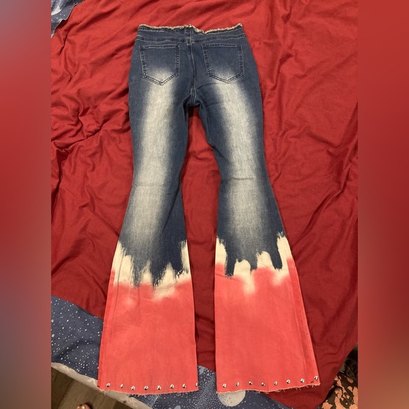 Low Rise Flared Jeans In Perfect Condition - Picture 6 of 9